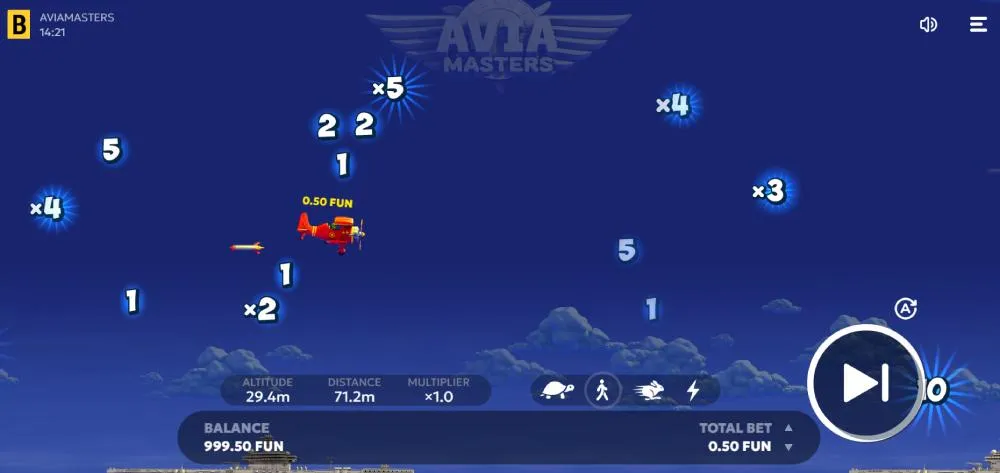 Aviamasters BGaming &ndash; wie man mit dem Spielen beginnt