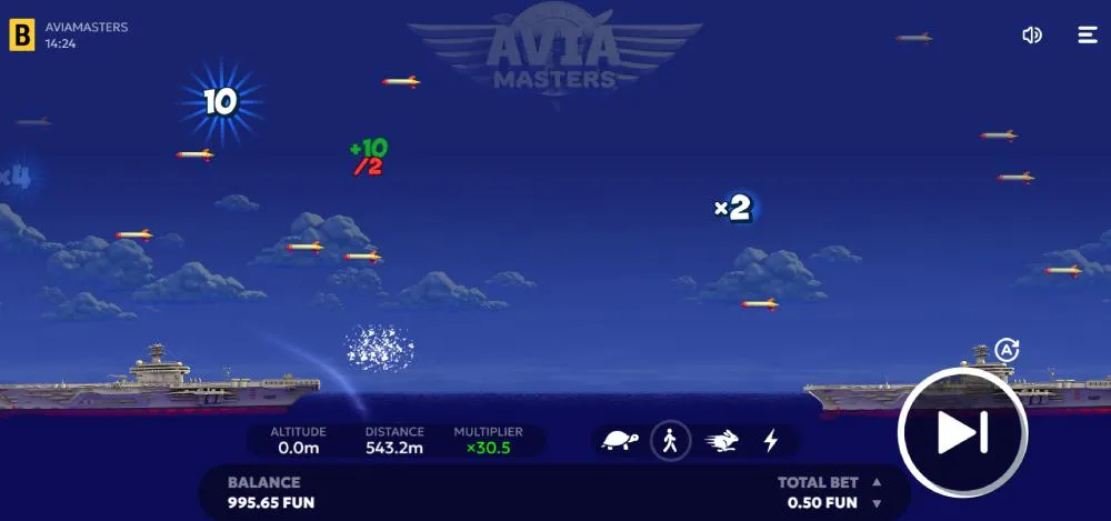 Aviamasters BGaming &ndash; Spielen um echtes Geld